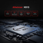 جهاز X96 S400 أندرويد 10.0 ميني تي في ستيك، Allwinner H313 رباعي النواة ARM Cortex A53، 1 جيجابايت + 8 جيجابايت، يدعم واي فاي، HDMI، بطاقة TF، USB، 1 جيجابايت+8 جيجابايت