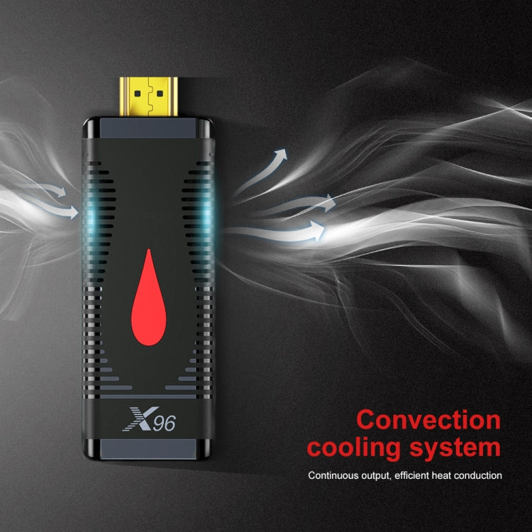 جهاز X96 S400 أندرويد 10.0 ميني تي في ستيك، Allwinner H313 رباعي النواة ARM Cortex A53، 1 جيجابايت + 8 جيجابايت، يدعم واي فاي، HDMI، بطاقة TF، USB، 1 جيجابايت+8 جيجابايت