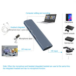 بطاقة التقاط فيديو Z46 HDMI + ميكروفون + صوت + USB مع حلقة، Z46