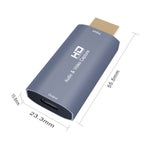 بطاقة التقاط فيديو Z50 USB-C / Type-C أنثى إلى HDMI ذكر، Z50