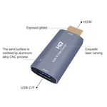 بطاقة التقاط فيديو Z51 USB أنثى إلى HDMI ذكر، Z51