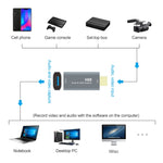 بطاقة التقاط فيديو Z51 USB أنثى إلى HDMI ذكر، Z51