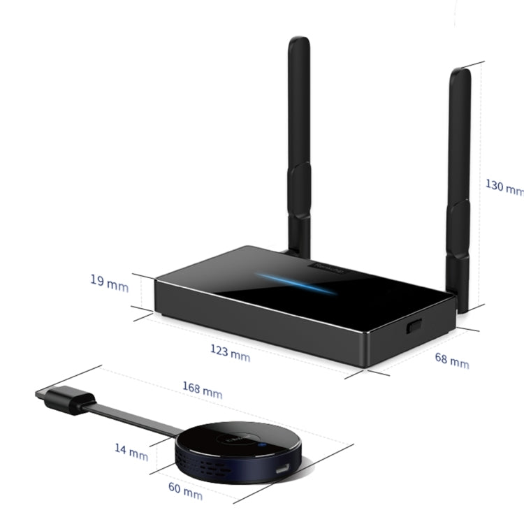 مجموعة جهاز استقبال ومرسل دونجل عرض شاشة HDMI لاسلكي Z1، جهاز استقبال + مرسل