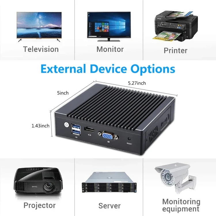 كمبيوتر صغير K660G4 بنظام Windows وLinux، معالج Intel Celeron N2840 رباعي النواة 2M Cache، 1.83GHz، حتى 2.25GHz، ذاكرة 8GB + قرص SSD 128GB، قابس أمريكي، 8GB+128GB قابس أسترالي، 8GB+128GB قابس أوروبي، 8GB+128GB قابس بريطاني، 8GB+128GB قابس أمريكي