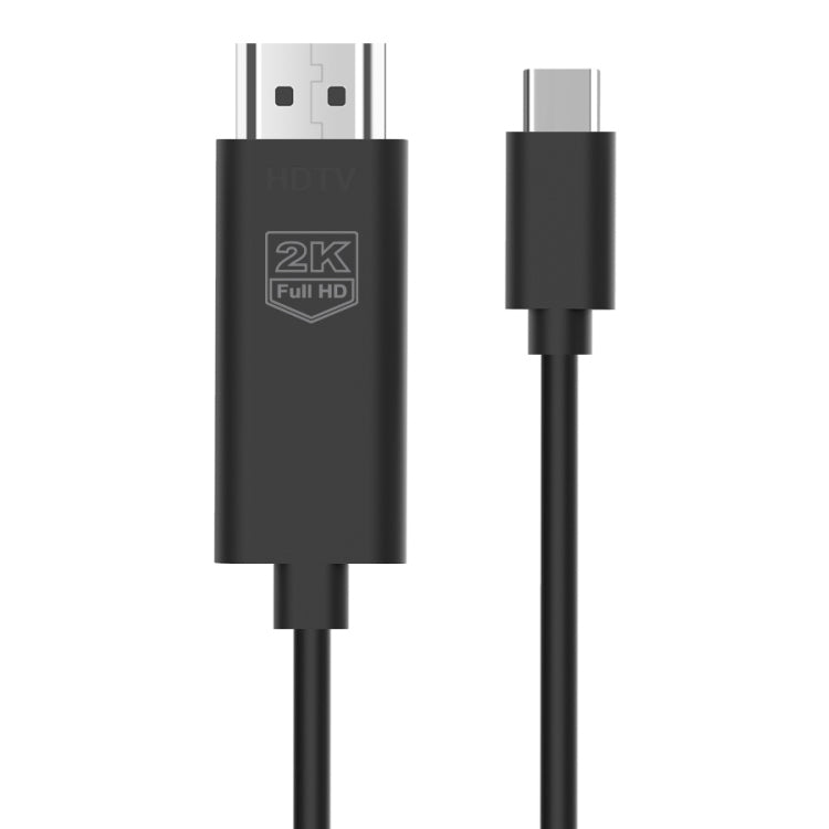 كابل UC506 USB-C / Type-C إلى HDMI بدقة 2K 60 هرتز HDTV، UC506