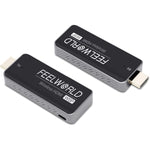 مجموعة FEELWORLD WSP لاسلكية لإرسال واستقبال HDMI بدقة 1080P مع مدى 164 قدم، مرسل ومستقبل HDMI