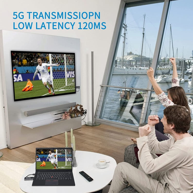 مجموعة FEELWORLD WSP لاسلكية لإرسال واستقبال HDMI بدقة 1080P مع مدى 164 قدم، مرسل ومستقبل HDMI