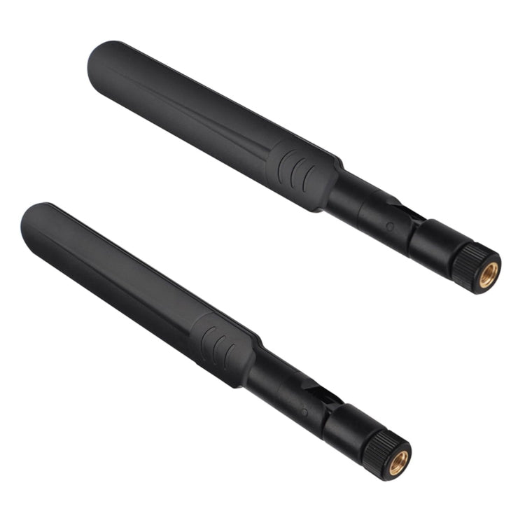 2 × 6dBi 2.4GHz 5GHz هوائي واي فاي ثنائي النطاق RP-SMA ذكر + 2 × 35 سم كابل RP-SMA IPEX MHF4 للبطاقة اللاسلكية M.2 NGFF، هوائي 6dBi + كابل RP-SMA