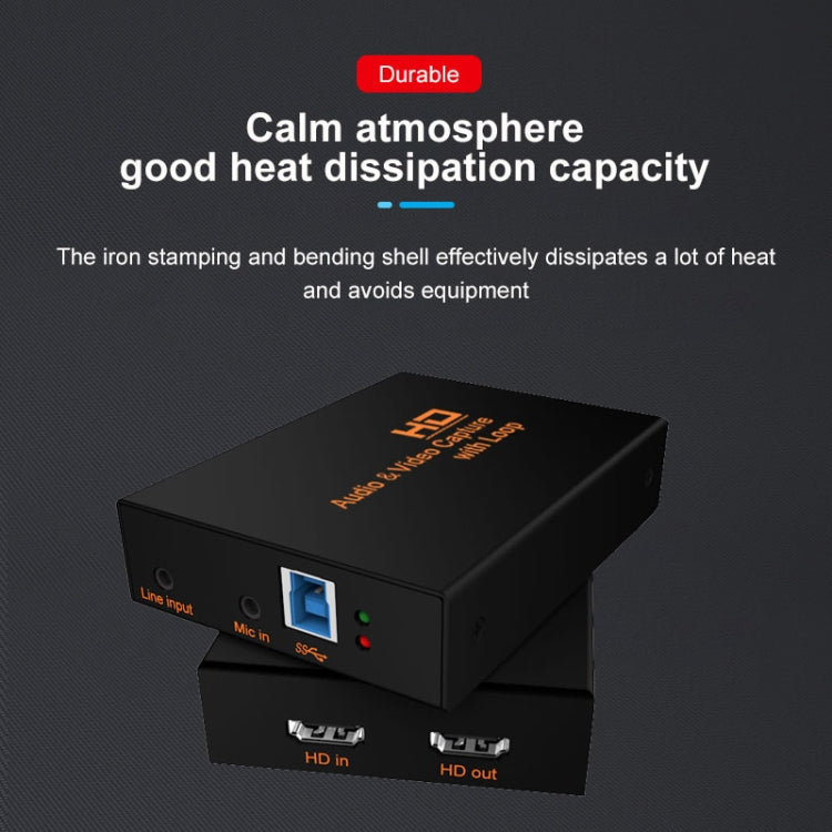 Z28 صندوق التقاط فيديو وصوت HDMI أنثى + ميكروفون + خط إدخال إلى HDMI أنثى USB 3.0، Z28