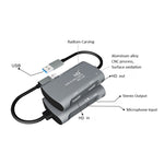 Z30 صندوق التقاط فيديو وصوت HDMI أنثى + ميكروفون إلى HDMI أنثى + صوت + USB 2.0، Z30