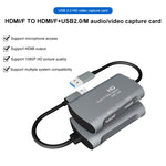 Z31 صندوق التقاط فيديو وصوت HDMI أنثى إلى HDMI أنثى + صوت + USB 2.0، Z31