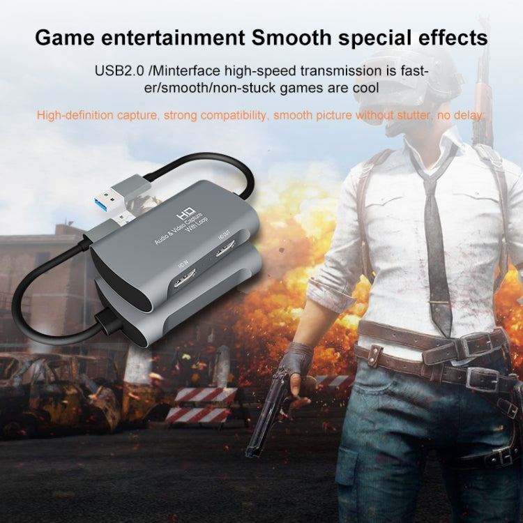 Z31 صندوق التقاط فيديو وصوت HDMI أنثى إلى HDMI أنثى + صوت + USB 2.0، Z31