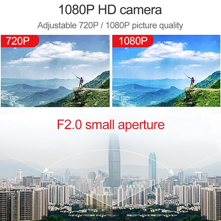 قلم تسجيل فيديو وكاميرا بدقة 1080P بتصميم مشبك خلفي B18، يدعم كشف الحركة / رؤية ليلية بالأشعة تحت الحمراء / كاميرا دوارة 180 درجة / بطاقة TF