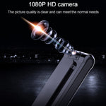 قلم تسجيل فيديو وكاميرا بدقة 1080P بتصميم مشبك خلفي B19، يدعم كشف الحركة / رؤية ليلية بالأشعة تحت الحمراء / كاميرا دوارة 180 درجة / بطاقة TF / OTG