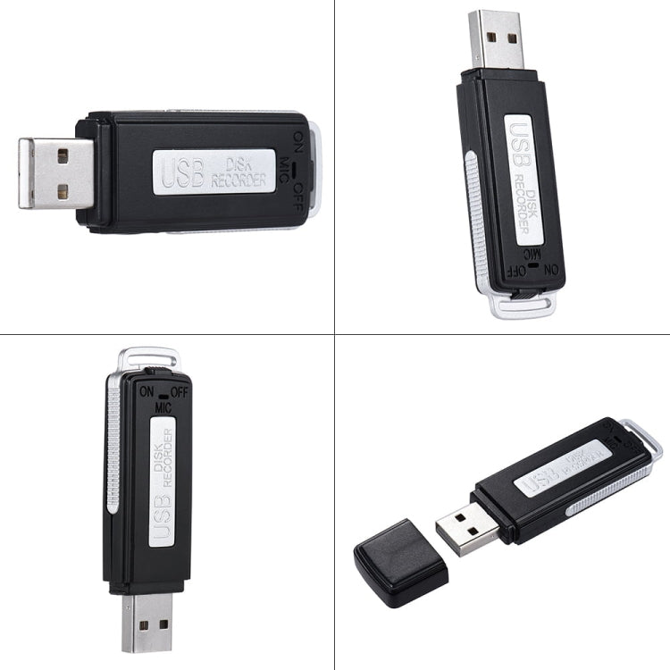 مسجل صوت محمول قابل لإعادة الشحن مع ذاكرة USB SK868، 16 جيجابايت