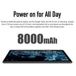 أندرويد 8.0، MTK (هيليو X27) ديكا كور حتى 2.1GHz، يدعم OTG، FM، بلوتوث، واي فاي مزدوج النطاق، شبكة: 4G، Hi9 Air 4GB+64GB