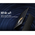 أندرويد 8.0، MTK (هيليو X27) ديكا كور حتى 2.1GHz، يدعم OTG، FM، بلوتوث، واي فاي مزدوج النطاق، شبكة: 4G، Hi9 Air 4GB+64GB