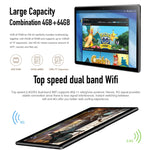 أندرويد 8.0، MTK (هيليو X27) ديكا كور حتى 2.1GHz، يدعم OTG، FM، بلوتوث، واي فاي مزدوج النطاق، شبكة: 4G، Hi9 Air 4GB+64GB