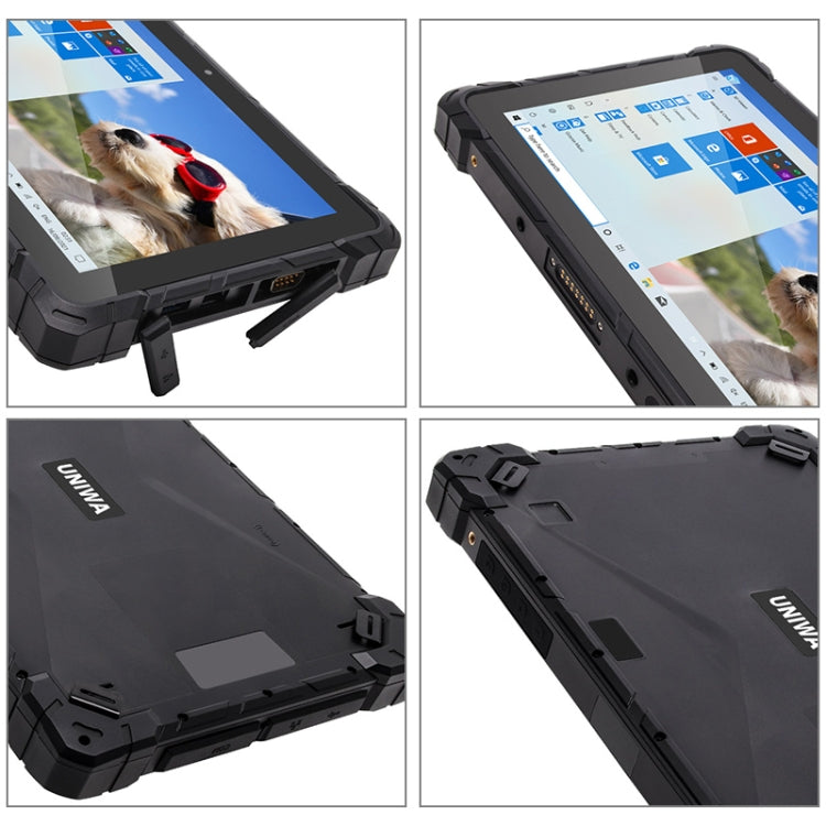 مقاوم للماء IP67، مقاوم للصدمات والغبار، ويندوز 11، إنتل سيليرون J4105 رباعي النواة، يدعم واي فاي / بلوتوث / RJ-45، قابس أمريكي، WinPad W108