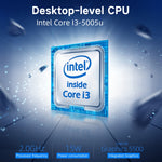 ويندوز 10 هوم إنتل كور i3-5005U بسرعة 2.0GHz، يدعم واي فاي وبلوتوث وبطاقة TF وHDMI، X15 8GB+256GB