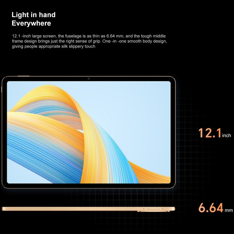 ماجيك أو إس 7.0 Dimensity 8100 ثماني النواة، 8 مكبرات صوت، بطارية كبيرة 10050mAh، لا يدعم جوجل، 8GB+128GB
