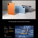ماجيك أو إس 7.0 Dimensity 8100 ثماني النواة، 8 مكبرات صوت، بطارية كبيرة 10050mAh، لا يدعم جوجل، 8GB+128GB