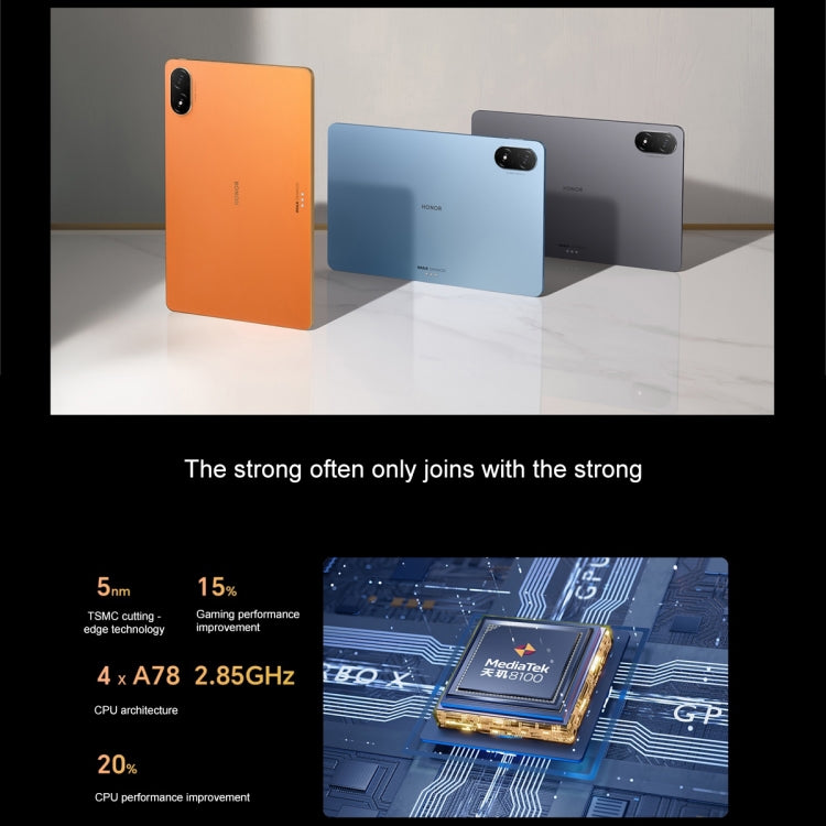 ماجيك أو إس 7.0 Dimensity 8100 ثماني النواة، 8 مكبرات صوت، بطارية كبيرة 10050mAh، لا يدعم جوجل، 8GB+128GB
