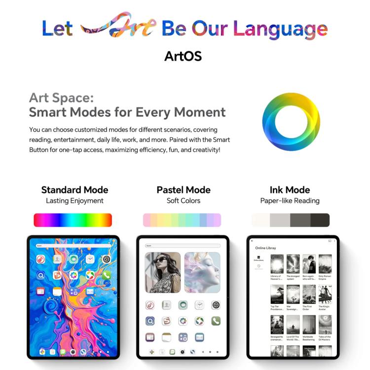 جهاز تابلت Teclast ArtPad Pro، 8 جيجابايت + 256 جيجابايت، شاشة 12.7 بوصة أندرويد 15 مع معالج MTK Helio G99 ثماني النواة، شبكة 4G بشريحتي اتصال، ArtPad Pro