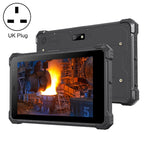 مقاوم للماء والغبار والصدمات IP68، أندرويد 10.0 معالج MT6771 ثماني النواة، يدعم GPS/WiFi/BT/NFC، قابس المملكة المتحدة، 8 بوصة 4GB+64GB