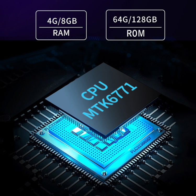 مقاوم للماء والغبار والصدمات IP68، أندرويد 10.0 معالج MT6771 ثماني النواة، يدعم GPS/WiFi/BT/NFC، قابس المملكة المتحدة، 8 بوصة 4GB+64GB