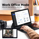 ويندوز 10، إنتل سيليرون J3455 رباعي النواة، يدعم بطاقة TF وHDMI وبلوتوث وواي فاي مزدوج، مع لوحة مفاتيح، N4000 رباعي النواة 8GB+128GB مع لوحة مفاتيح