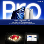 جهاز لوحي Honor MagicPad3 Pro بشاشة 13.3 بوصة واي فاي، 16 جيجابايت + 512 جيجابايت، MagicOS 10.0، Qualcomm Snapdragon 8 Lite Gen5 ثماني النواة، 16 جيجابايت + 512 جيجابايت
