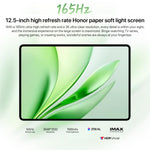 جهاز لوحي Honor MagicPad3 بشاشة 12.5 بوصة واي فاي، 8 جيجابايت + 256 جيجابايت، MagicOS 9.0.1، Qualcomm Snapdragon 8 Gen3 ثماني النواة، 8 جيجابايت + 256 جيجابايت