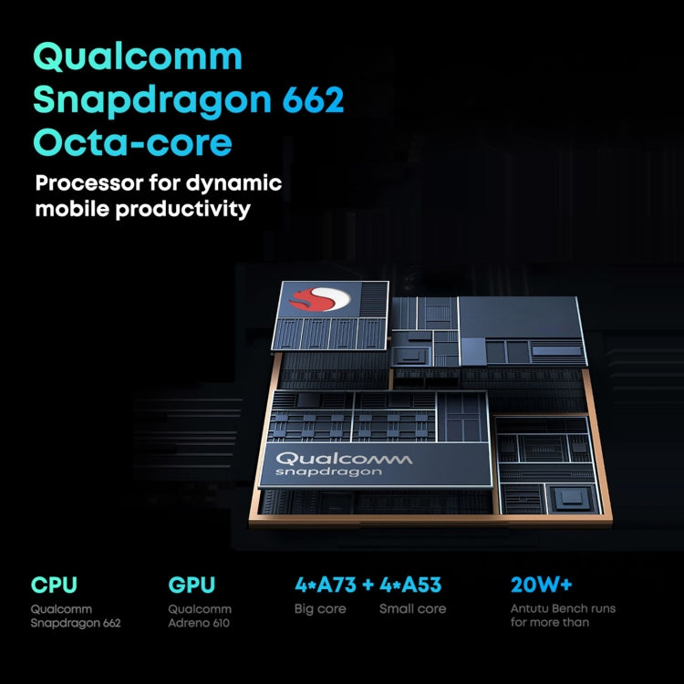بدون لوحة مفاتيح، أندرويد 11، معالج Qualcomm Snapdragon 662 ثماني النواة حتى 2.0GHz، يدعم شريحتي اتصال وبلوتوث وواي فاي وبطاقة TF (أسود + أزرق)، HiPad Pro 8GB+128GB