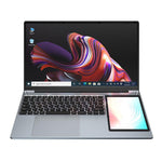 حاسوب محمول UNIWA ULAP Q15ZR، 8GB+512GB، شاشة مزدوجة 15.6 بوصة و7 بوصة، ويندوز 11، إنتل ألدر ليك N100 ثماني النواة، قابس أستراليا، 8GB+512GB