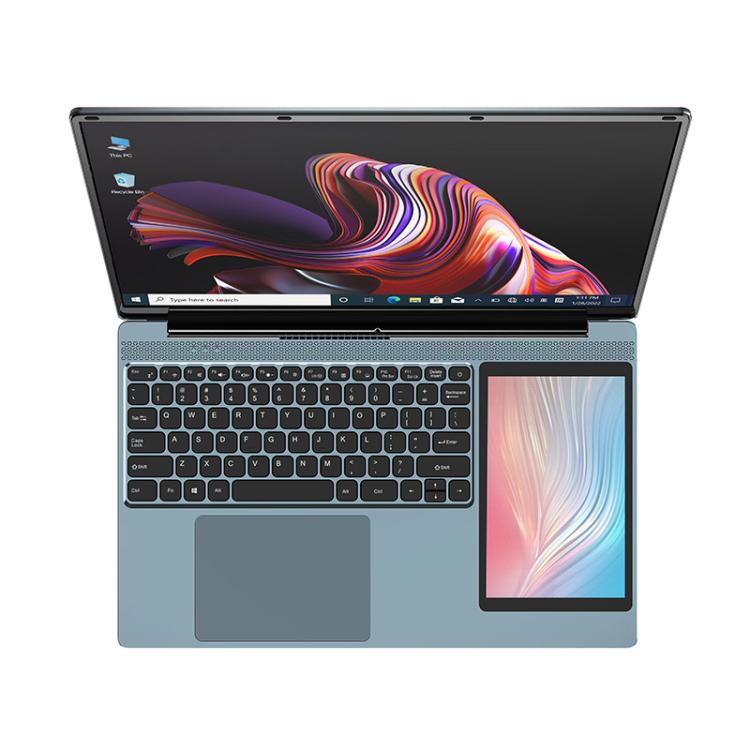 حاسوب محمول UNIWA ULAP Q15ZR، 8GB+512GB، شاشة مزدوجة 15.6 بوصة و7 بوصة، ويندوز 11، إنتل ألدر ليك N100 ثماني النواة، قابس أستراليا، 8GB+512GB