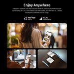 تابلت Teclast T50 Mini 4G LTE، 8 جيجابايت + 128 جيجابايت، 8.7 بوصة أندرويد 15 MediaTek Helio G99 ثماني النواة، يدعم شريحتي اتصال، T50 Mini
