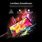 تابلت Teclast T50 Mini 4G LTE، 8 جيجابايت + 128 جيجابايت، 8.7 بوصة أندرويد 15 MediaTek Helio G99 ثماني النواة، يدعم شريحتي اتصال، T50 Mini