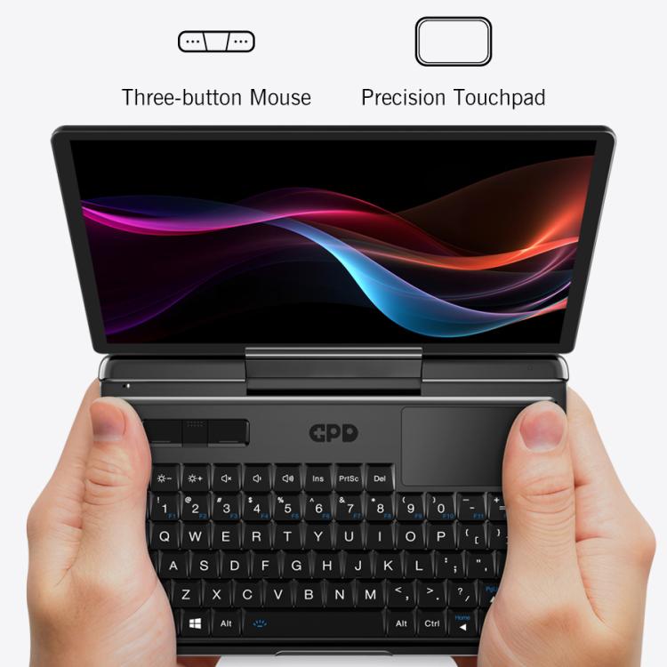 جهاز GPD MicroPC 2 محمول للألعاب، 16GB+512GB، شاشة 7 بوصة، Windows 11 Pro، معالج Intel N250، قابس أمريكي، WMC2573AU، WMC2573EU، WMC2573UK، WMC2573US