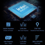 جهاز GPD MicroPC 2 محمول للألعاب، 16GB+512GB، شاشة 7 بوصة، Windows 11 Pro، معالج Intel N250، قابس أمريكي، WMC2573AU، WMC2573EU، WMC2573UK، WMC2573US