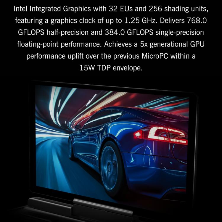 جهاز GPD MicroPC 2 محمول للألعاب، 16GB+512GB، شاشة 7 بوصة، Windows 11 Pro، معالج Intel N250، قابس أمريكي، WMC2573AU، WMC2573EU، WMC2573UK، WMC2573US