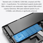 جهاز GPD MicroPC 2 محمول للألعاب، 16GB+512GB، شاشة 7 بوصة، Windows 11 Pro، معالج Intel N250، قابس أمريكي، WMC2573AU، WMC2573EU، WMC2573UK، WMC2573US