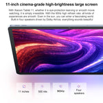جهاز Lenovo Xiaoxin Pad اللوحي بشاشة 11 بوصة WiFi، 8GB+128GB، أندرويد 15، معالج MediaTek Dimensity 6300 ثماني النواة، قابس الولايات المتحدة، 8GB+128GB WiFi