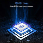 ويندوز 10، إنتل أتوم Z8300 رباعي النواة، يدعم بطاقة TF وHDMI وبلوتوث وواي فاي، 4GB+64GB / Z8300 2.5D