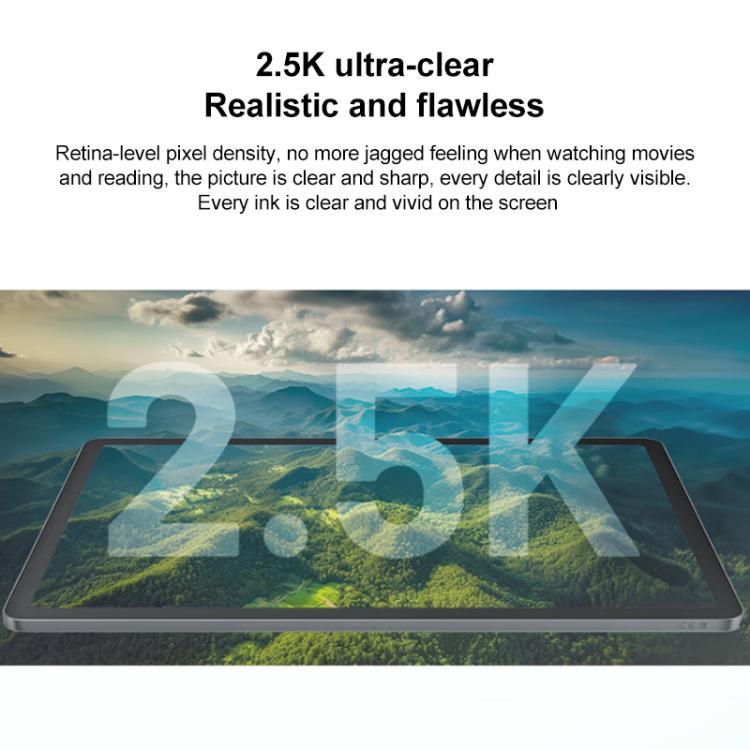 جهاز لوحي Lenovo Xiaoxin Pad 11 بشاشة تشبه الورق، 11 بوصة، واي فاي، 8 جيجابايت + 128 جيجابايت، أندرويد 15، معالج MediaTek Dimensity 6300 ثماني النواة، قابس الولايات المتحدة، شاشة ناعمة 8GB+128GB