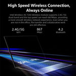 ويندوز 10 هوم، إنتل كور i5-8259U رباعي النواة 2.3GHz-3.8GHz، يدعم واي فاي مزدوج النطاق / بلوتوث / توسيع بطاقة TF (رمادي داكن)، i5-8259U 8GB+512GB
