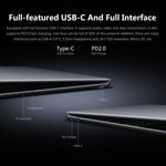ويندوز 10 هوم، إنتل كور i5-8259U رباعي النواة 2.3GHz-3.8GHz، يدعم واي فاي مزدوج النطاق / بلوتوث / توسيع بطاقة TF (رمادي داكن)، i5-8259U 8GB+512GB