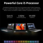ويندوز 10 هوم، إنتل كور i5-8259U رباعي النواة 2.3GHz-3.8GHz، يدعم واي فاي مزدوج النطاق / بلوتوث / توسيع بطاقة TF (رمادي داكن)، i5-8259U 8GB+512GB