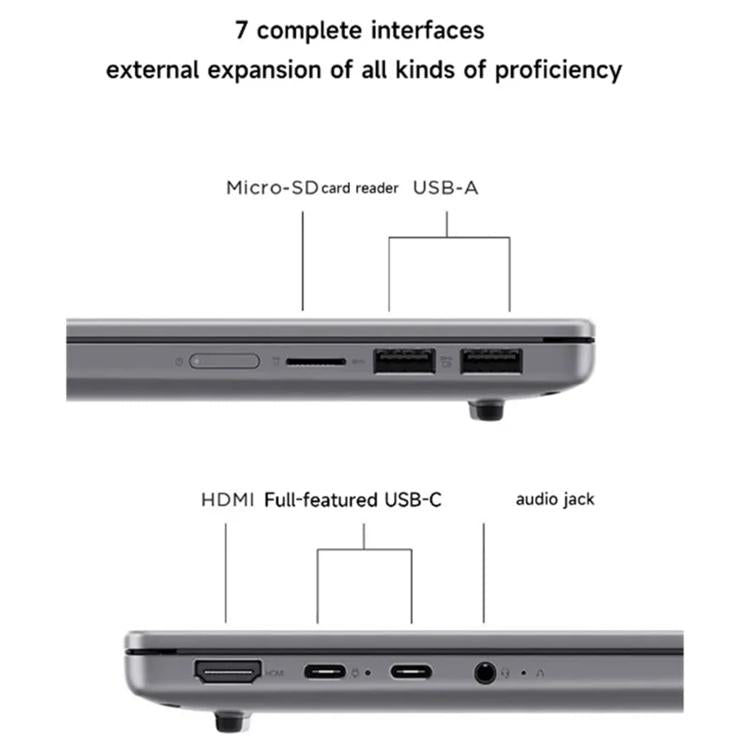 حاسوب محمول لينوفو شياوكسين 16 2025، 16 بوصة، 24GB+512GB، ويندوز 11، إنتل كور i5-13420H ثماني النواة، قابس الولايات المتحدة، شياوكسين 16 2025