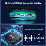 جهاز لوحي Jumper EZpad V10 Plus، 8 جيجابايت + 128 جيجابايت، 10.1 بوصة، نظام ويندوز 11، معالج إنتل بنتيوم جولد 6500Y ثنائي النواة، قابس أمريكي، 8 جيجابايت + 128 جيجابايت